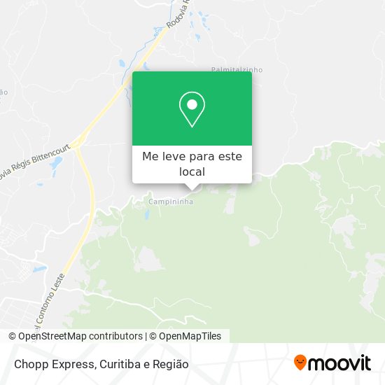 Chopp Express mapa