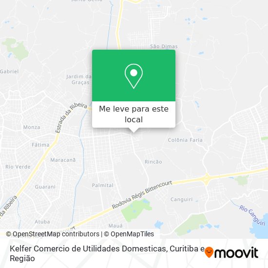 Kelfer Comercio de Utilidades Domesticas mapa