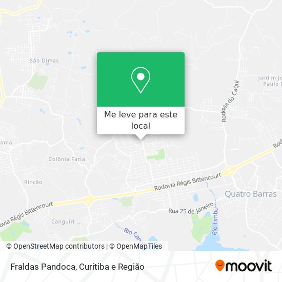 Fraldas Pandoca mapa