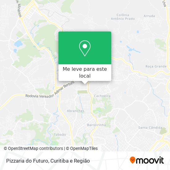 Pizzaria do Futuro mapa