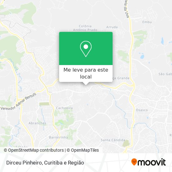 Dirceu Pinheiro mapa