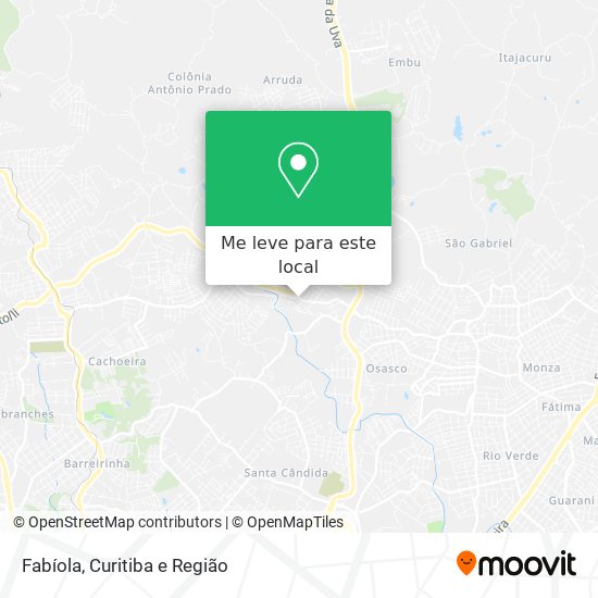 Fabíola mapa