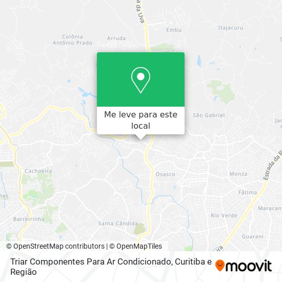 Triar Componentes Para Ar Condicionado mapa