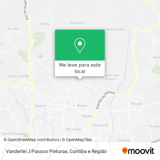Vanderlei J Passos Pinturas mapa