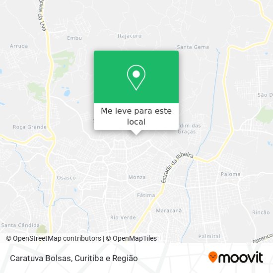 Caratuva Bolsas mapa