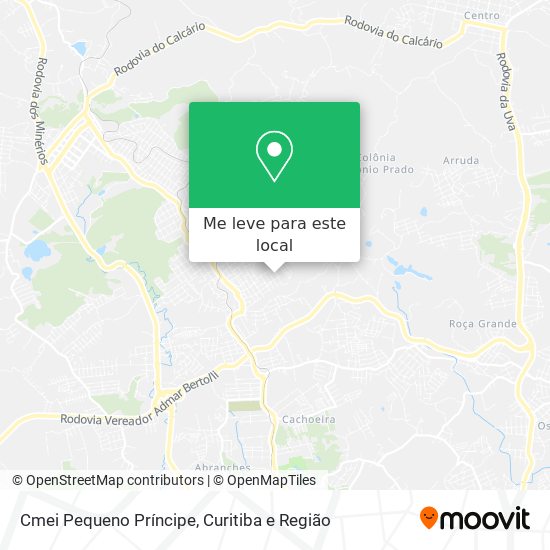 Cmei Pequeno Príncipe mapa