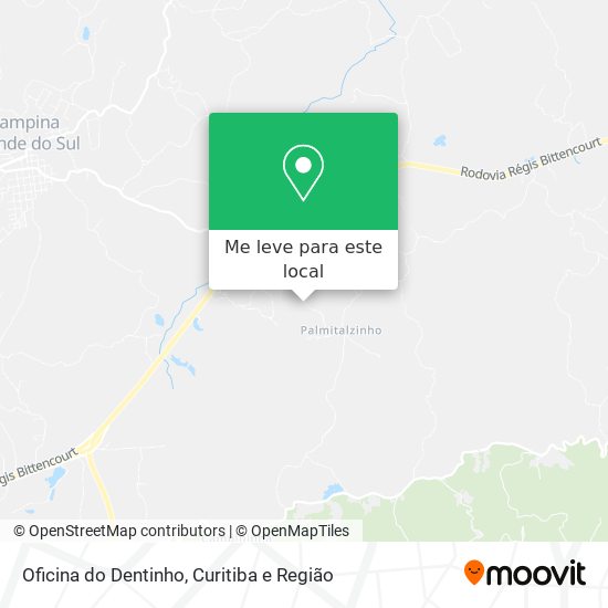 Oficina do Dentinho mapa