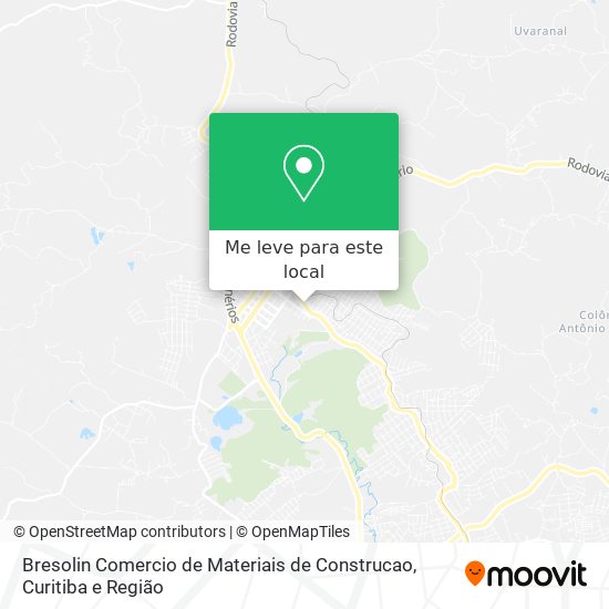 Bresolin Comercio de Materiais de Construcao mapa