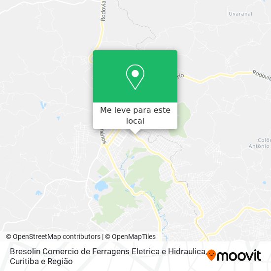 Bresolin Comercio de Ferragens Eletrica e Hidraulica mapa