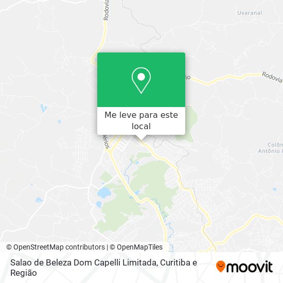 Salao de Beleza Dom Capelli Limitada mapa