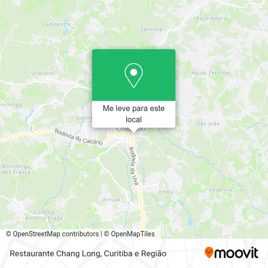 Restaurante Chang Long mapa