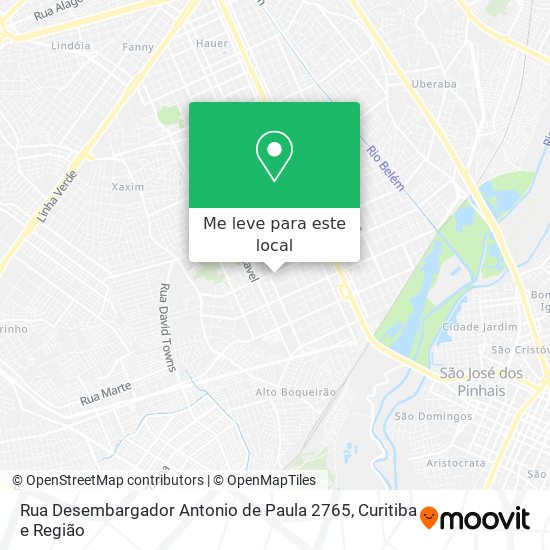 Ponto Comercial na Rua Desembargador Antônio de Paula, 2765, Boqueirão em  Curitiba, por R$ 2.500/Mês - Viva Real