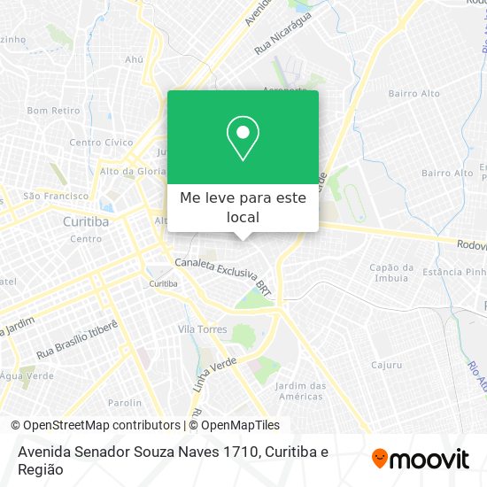 Avenida Senador Souza Naves 1710 mapa