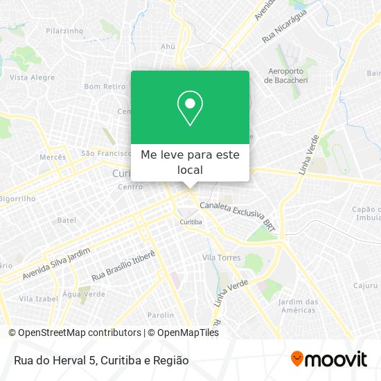 Rua do Herval 5 mapa