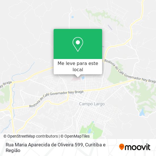 Rua Maria Aparecida de Oliveira 599 mapa
