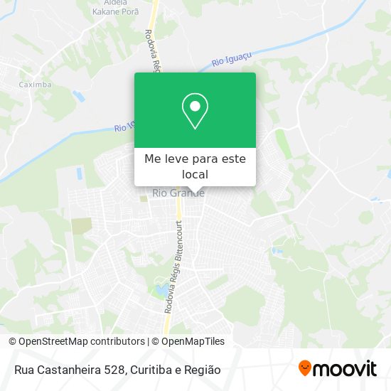 Rua Castanheira 528 mapa