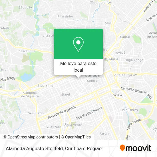 Alameda Augusto Stellfeld mapa