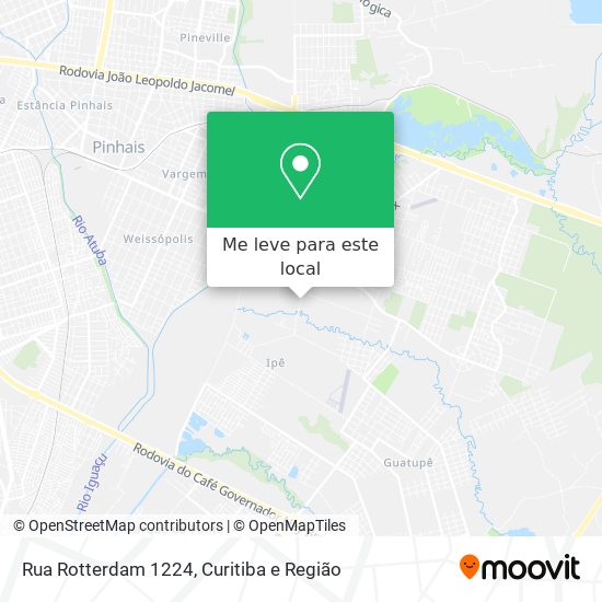 Rua Rotterdam 1224 mapa