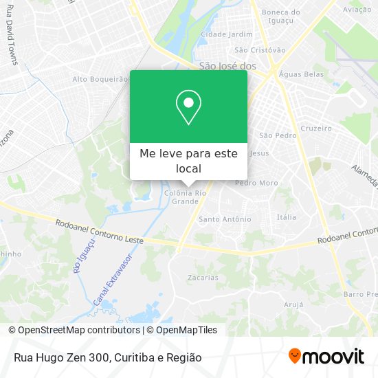 Rua Hugo Zen 300 mapa
