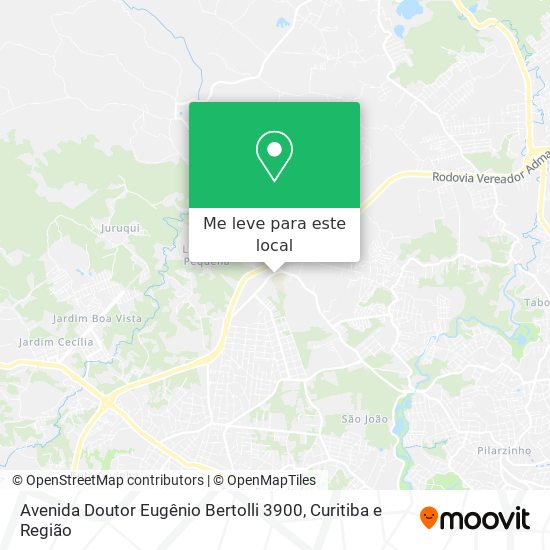 Avenida Doutor Eugênio Bertolli 3900 mapa