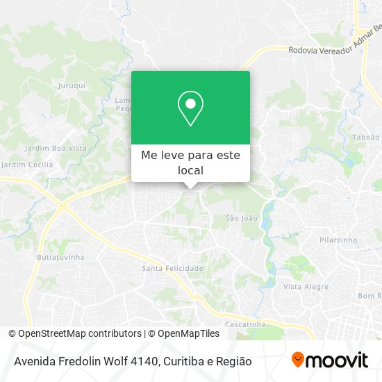 Avenida Fredolin Wolf 4140 mapa