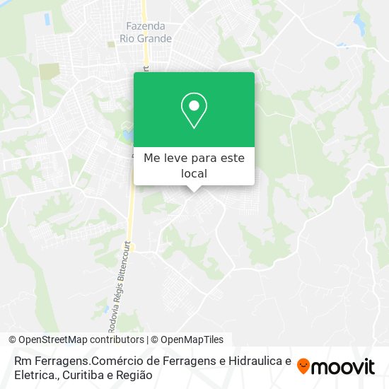 Rm Ferragens.Comércio de Ferragens e Hidraulica e Eletrica. mapa