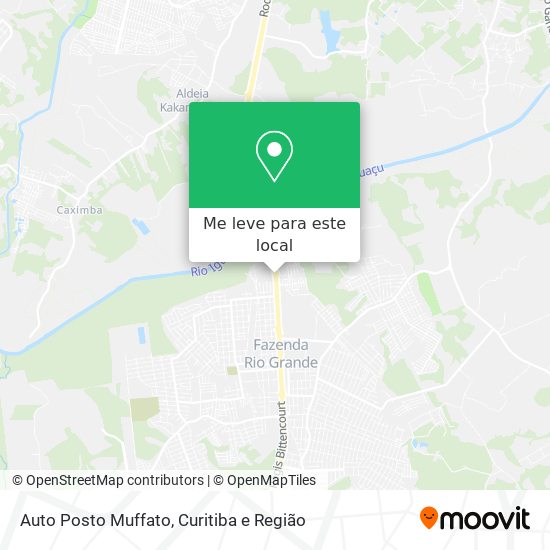 Auto Posto Muffato mapa