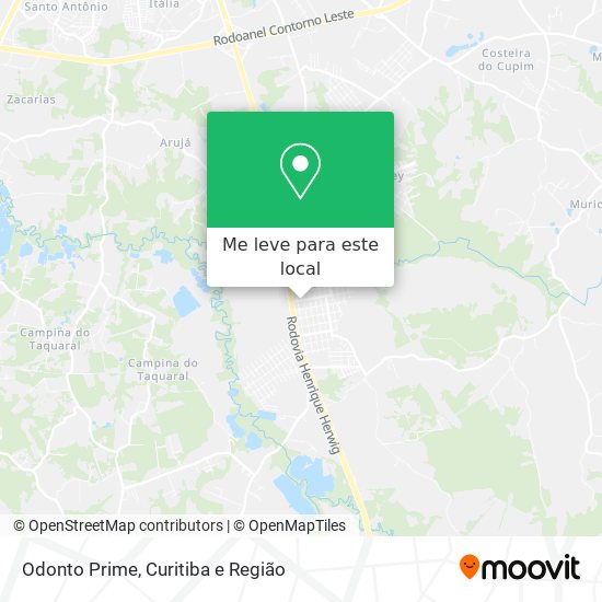 Odonto Prime mapa