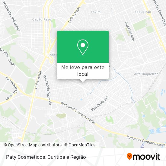 Paty Cosmeticos mapa