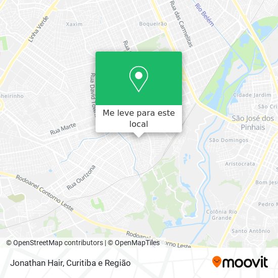 Jonathan Hair mapa