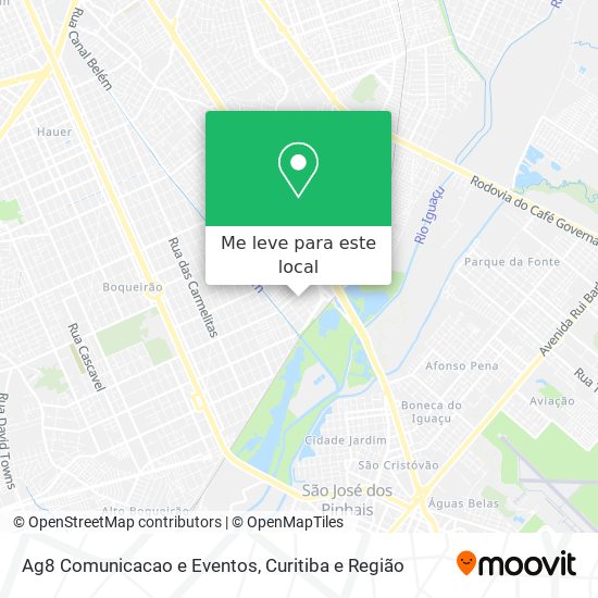 Ag8 Comunicacao e Eventos mapa