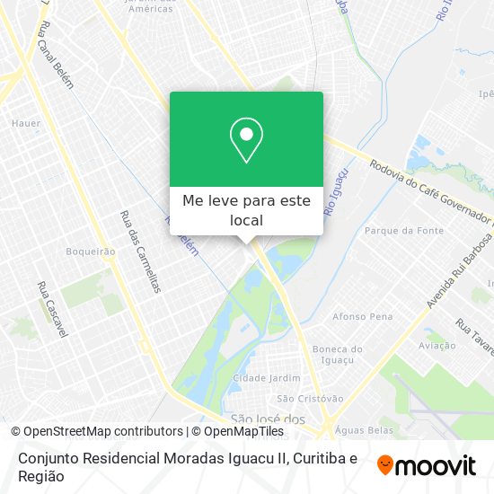 Conjunto Residencial Moradas Iguacu II mapa