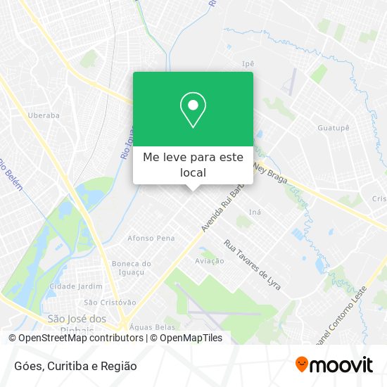 Góes mapa