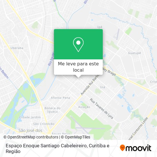Espaço Enoque Santiago Cabeleireiro mapa