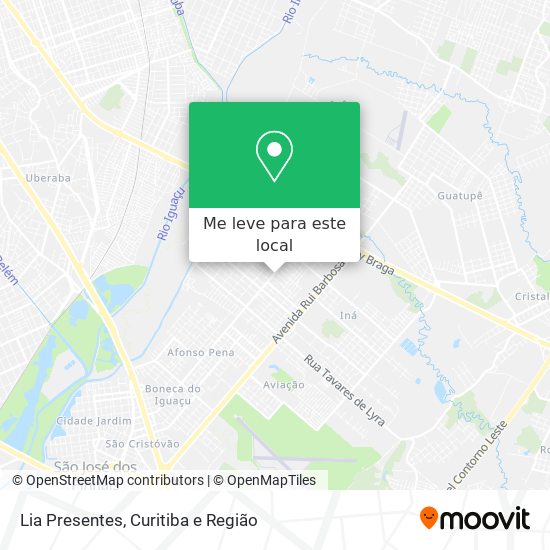 Lia Presentes mapa