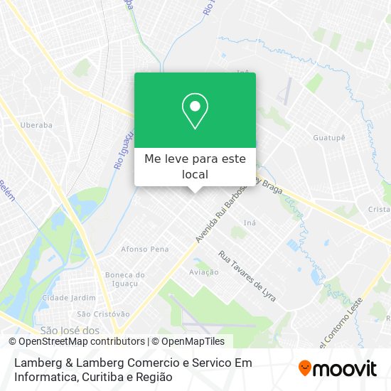 Lamberg & Lamberg Comercio e Servico Em Informatica mapa