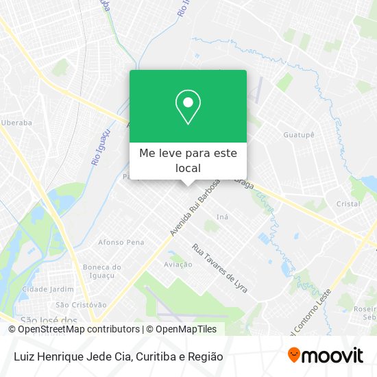 Luiz Henrique Jede Cia mapa