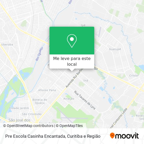 Pre Escola Casinha Encantada mapa