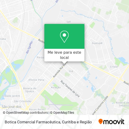 Botica Comercial Farmacêutica mapa