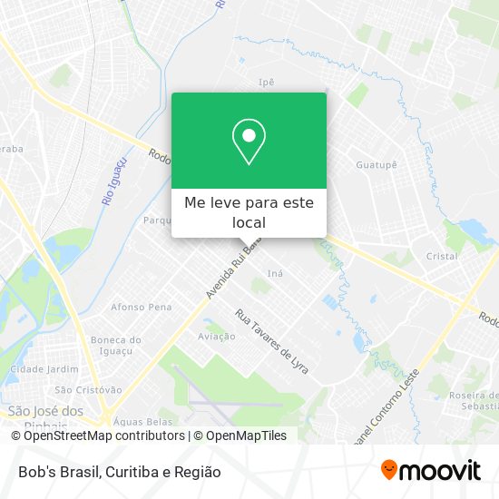 Bob's Brasil mapa
