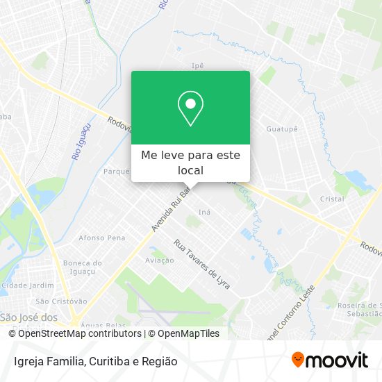 Igreja Familia mapa