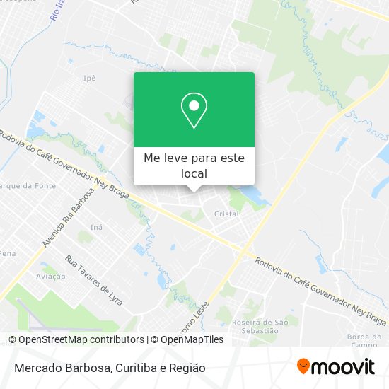 Mercado Barbosa mapa