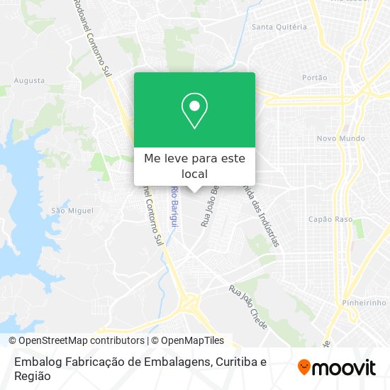 Embalog Fabricação de Embalagens mapa