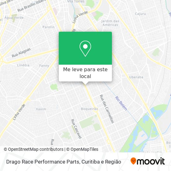 Drago Race Performance Parts mapa