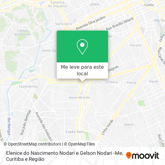 Elenice do Nascimento Nodari e Gelson Nodari -Me mapa