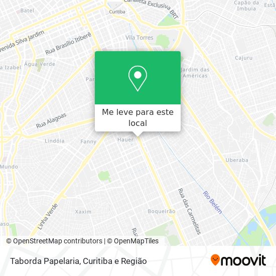 Taborda Papelaria mapa