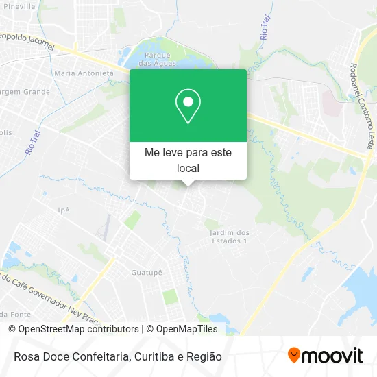 Rosa Doce Confeitaria mapa