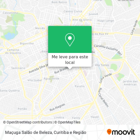 Maçuga Salão de Beleza mapa