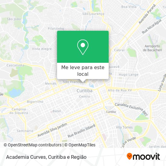 Academia Curves mapa