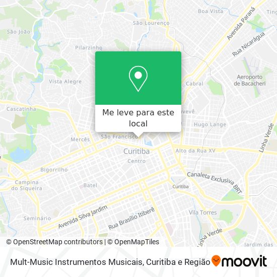 Mult-Music Instrumentos Musicais mapa